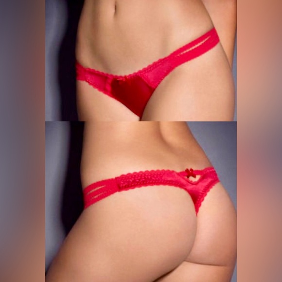 Agent Provocateur Other - Agent Provocateur Tammi Red Silk and Lace Thing. Size 1. NWT.